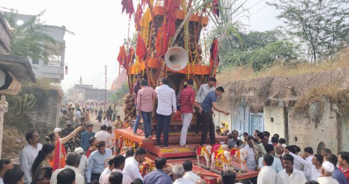 श्री 1008 महावीर स्वामी दिगंबर अतिशय क्षेत्र दहिगाव येथे विविध उपक्रमाने रथोउत्सव उत्साहात संपन्न