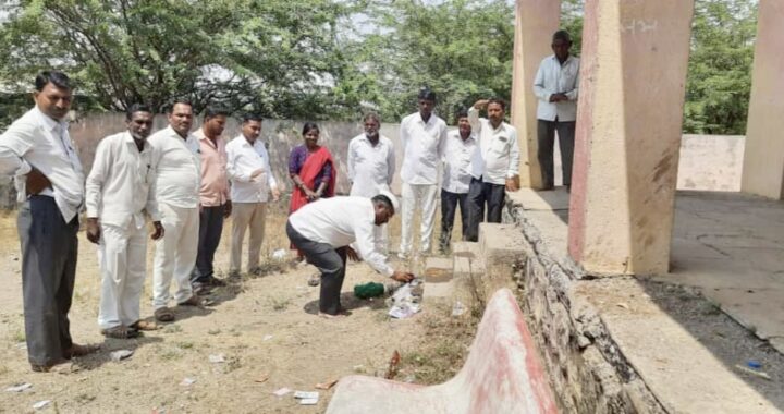 एन.डी.एम.जे च्या मागणीला यश14 वित्त आयोगातून पिरळे येथील समाज मंदिर सुशोभिकरण काम सुरू