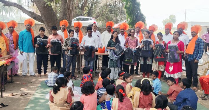 जि प केंद्र शाळा कळंबोली शाळेतील विद्यार्थ्यांचा निरोप समारंभ संपन्न