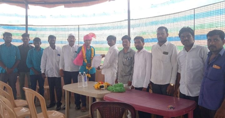 एन.डी. एम जे संघटनेच्या माढा तालुका अध्यक्षपदी रोहीत रावडे यांची निवड