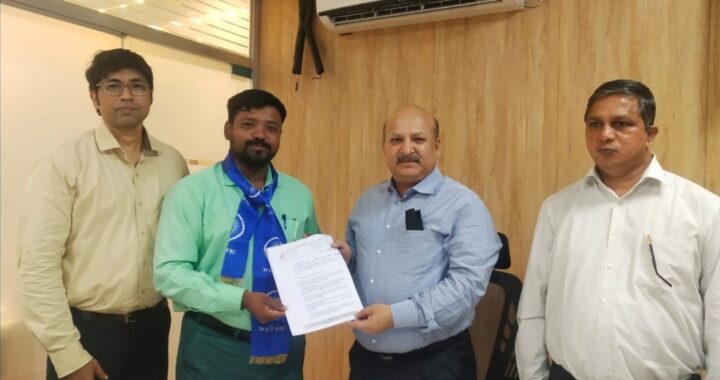 मागासवर्गीयांच्या प्रगतिकरिता वैभवजी गीतेंची मंत्रालयात धडक