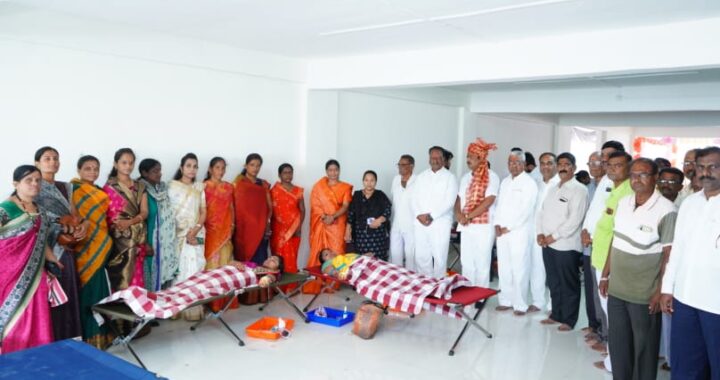 मामा पांढरे यांच्या वाढदिवसानिमित्त 623 रक्तदात्यांकडून रक्तदान