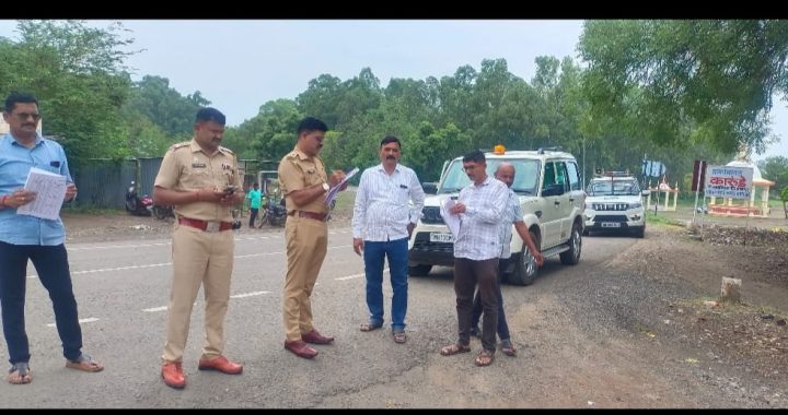 श्री संत ज्ञानेश्वर महाराज पालखी सोहळा – 2025 अनुषंगाने पोलीस विभागाकडून मार्ग पाहणी व बंदोबस्त आढावा