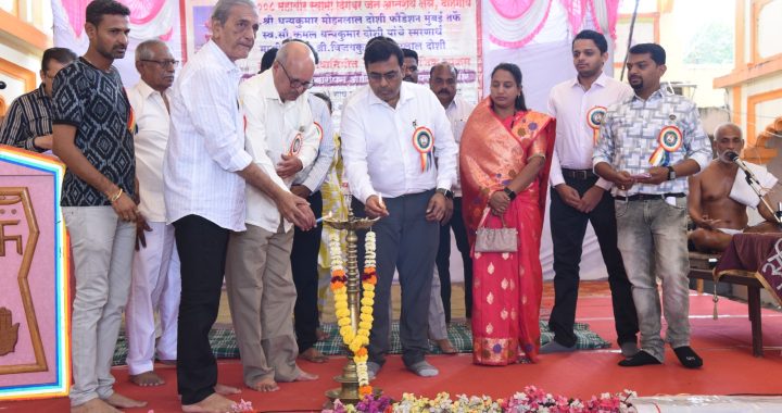 दहिगाव येथे भव्य मोफत आरोग्य शिबिर संपन्नरथोत्सवा निमित्त २५ वर्षांची परंपरा; ५५० हून अधिक रुग्णांनी घेतला लाभ