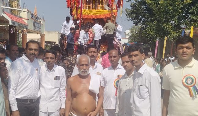 दहिगाव येथे वार्षिक रथयात्रा 2025 उत्साहात संपन्न